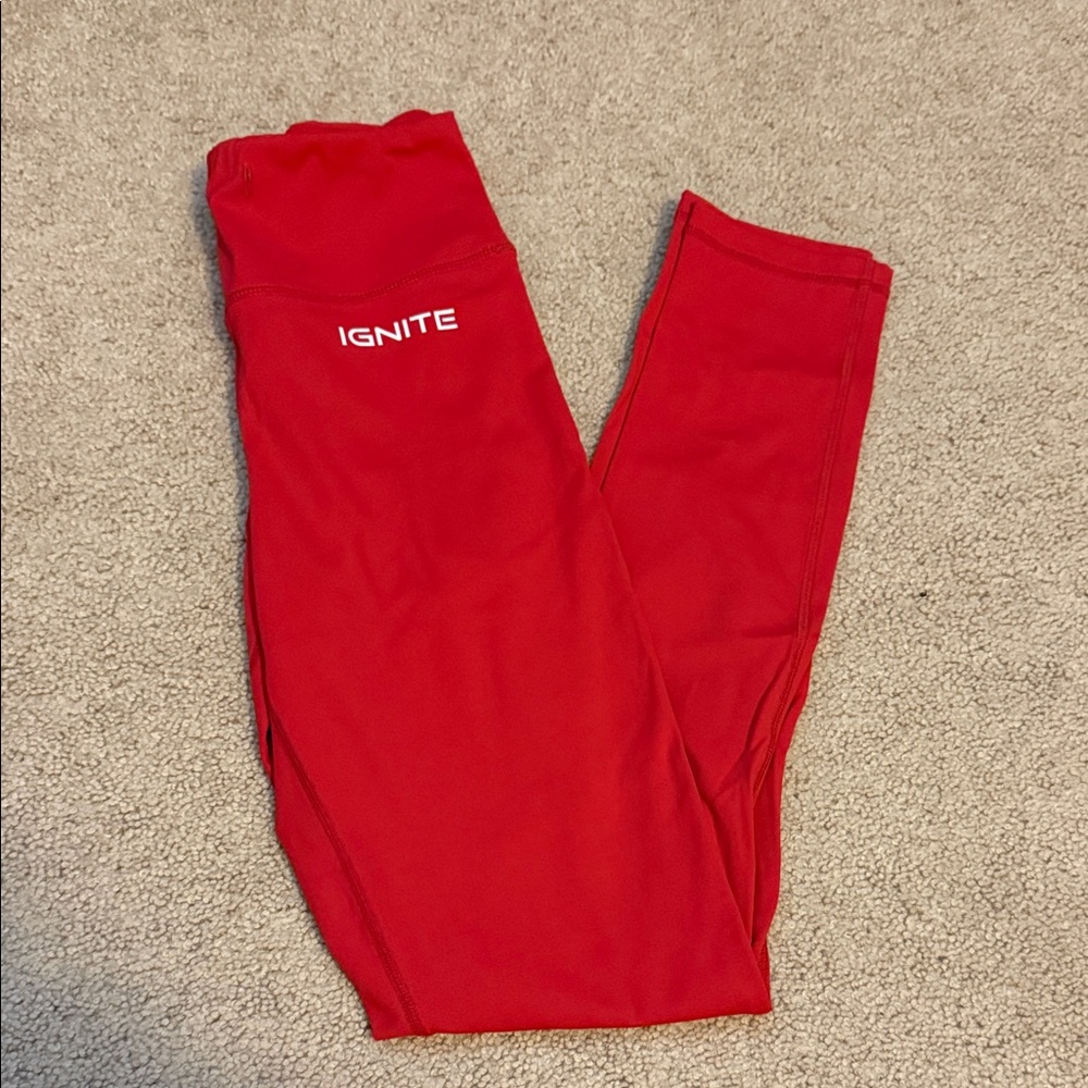 Ignite red leggings
